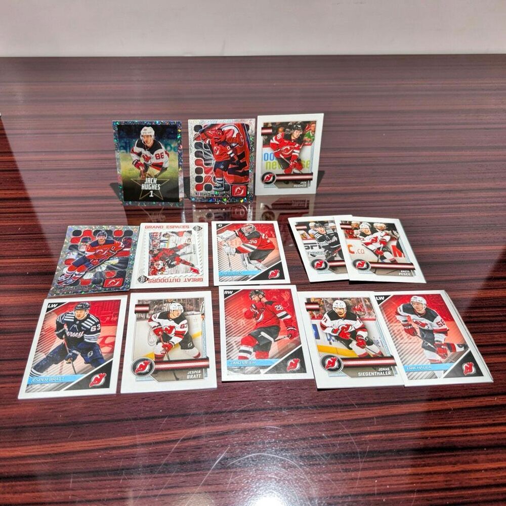 2024-25 Topps NHL Stickers Foil Base Mascot Outdoors Stars Team Lot NJ Devils